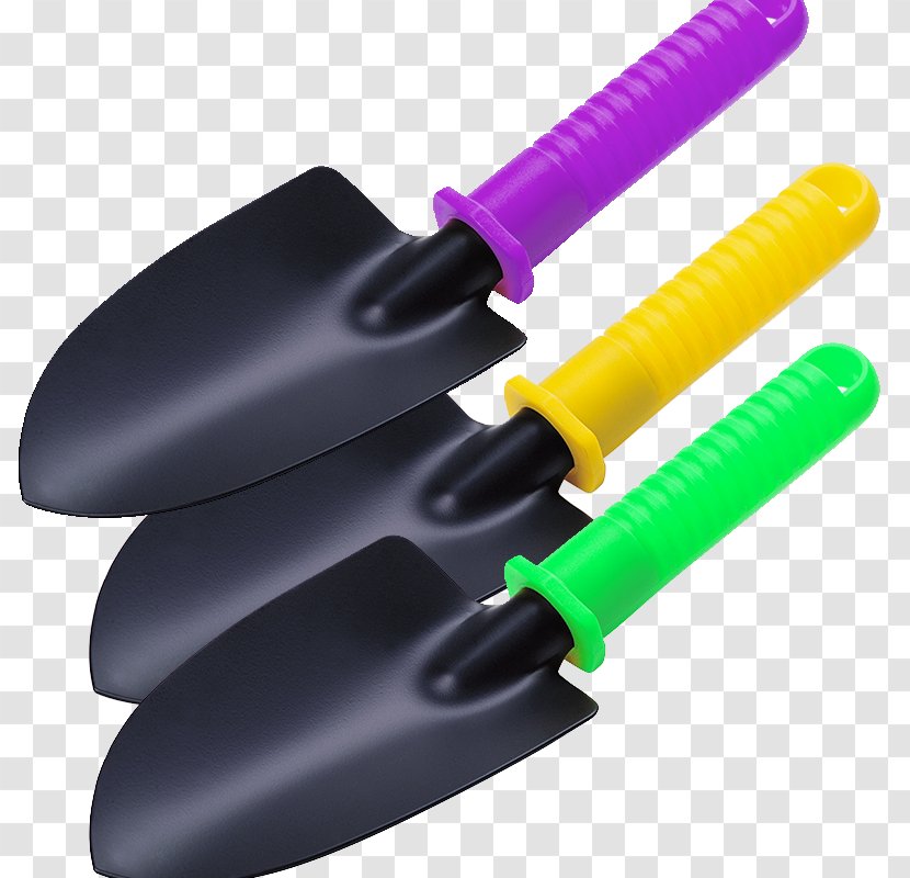 Shovel Download - Hardware - Portable Color Hand-painted Shovels Material Transparent PNG