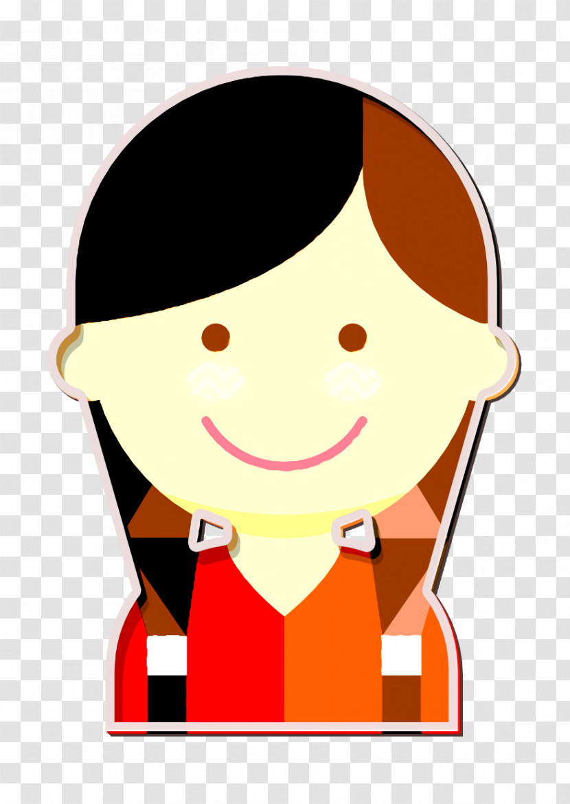 Girl Icon Kid Avatars Icon Transparent PNG