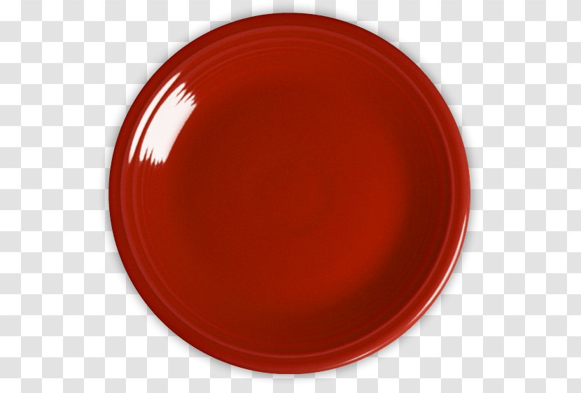 Plate Platter Circle - Red - Special Dinner Transparent PNG