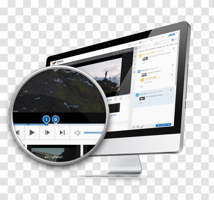 Computer Monitors Software Hosted Desktop Graphic Designer - Multimedia - Design Transparent PNG