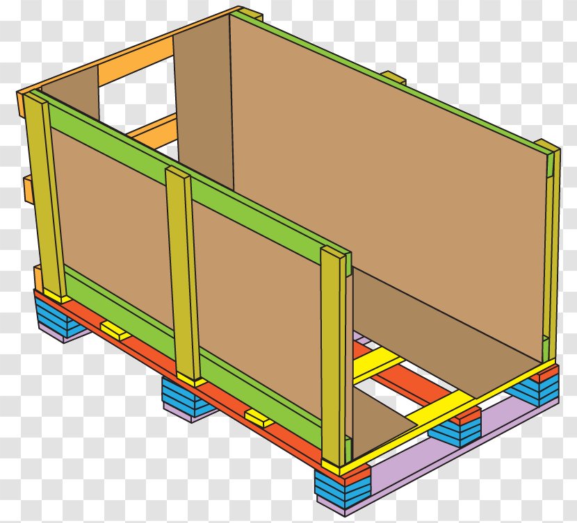 Wall Crate Shipping Container Packaging And Labeling Wood - Industry - Interior Transparent PNG