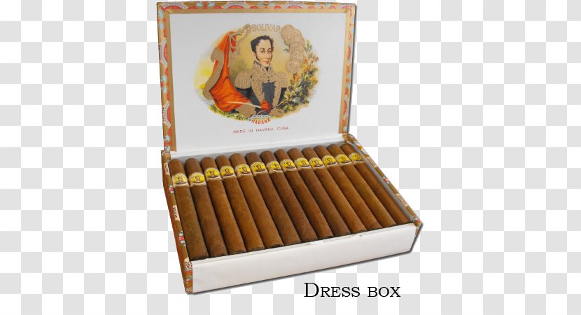 Bolívar Cigar Box Cohiba Dress - Sautter Cigars Transparent PNG
