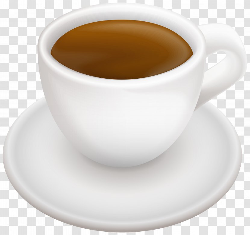 Coffee Doppio Tea Caffè Americano Espresso - Cup - With Transparent Clip Art Image Transparent PNG