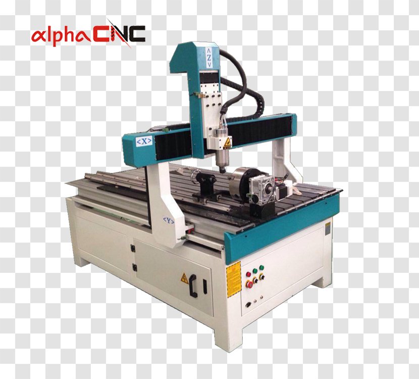 Machine Tool Milling Computer Numerical Control - Press - Cnc Router Tables Transparent PNG