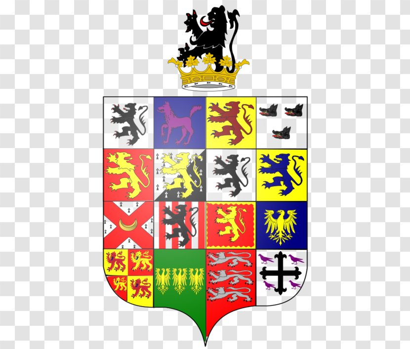 Kingdom Of Powys Fadog Coat Arms Welsh Heraldry - Games Transparent PNG