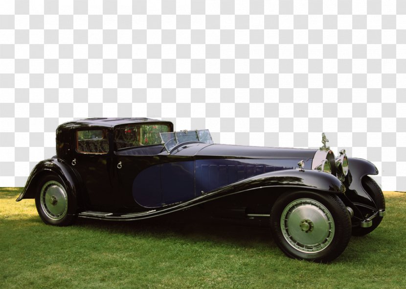 Bugatti Royale Type 57 35 Car - Antique Transparent PNG