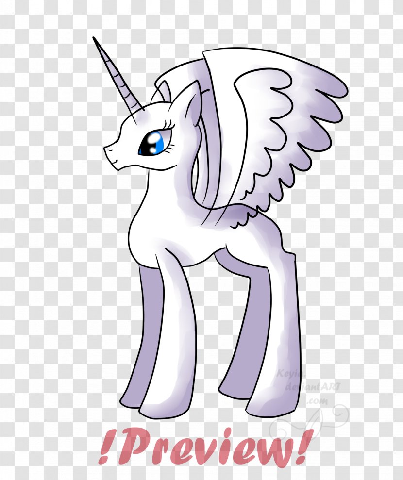 Winged Unicorn Pony Drawing Pegasus - Deviantart Transparent PNG