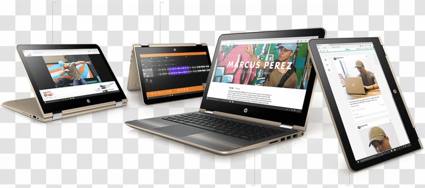 Laptop Hewlett-Packard HP Pavilion 2-in-1 PC Computer - Multimedia Transparent PNG