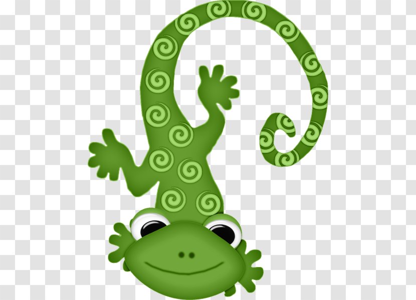 Clip Art Lizard Reptile Openclipart Free Content - Common House Gecko - Camaleones Transparent PNG