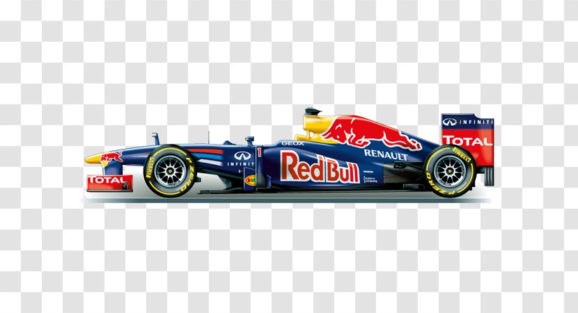 Formula One Car Racing Red Bull 13 World Championship Vehicle Transparent Png
