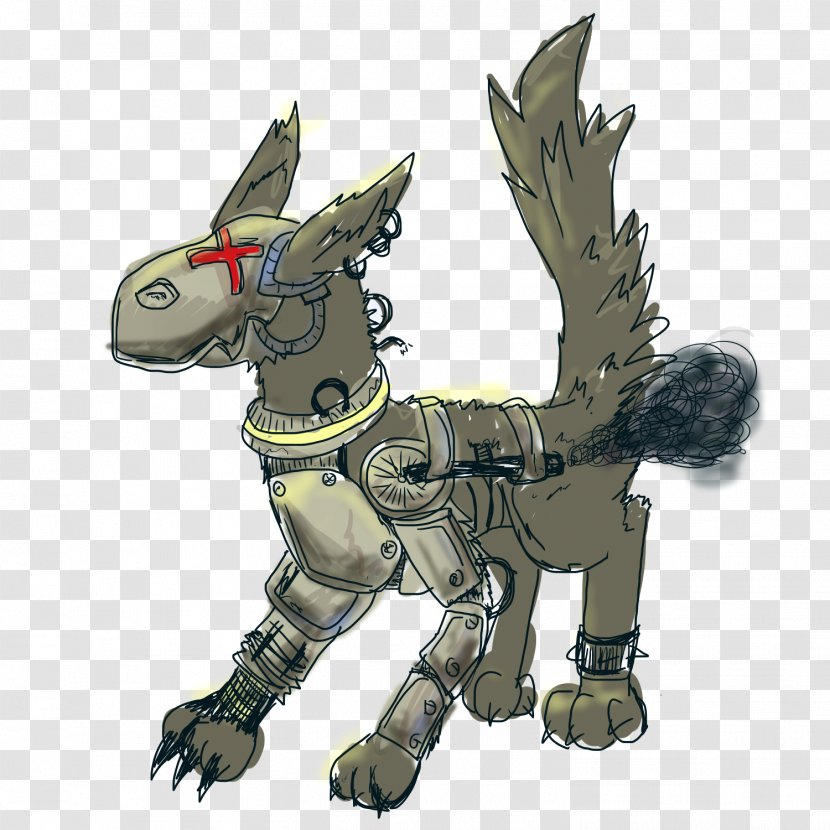 Donkey Pack Animal Mecha Cartoon Legendary Creature Transparent PNG