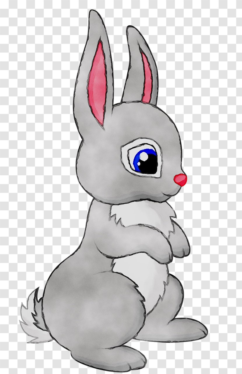 Domestic Rabbit Hare Easter Bunny Whiskers - Tail Transparent PNG