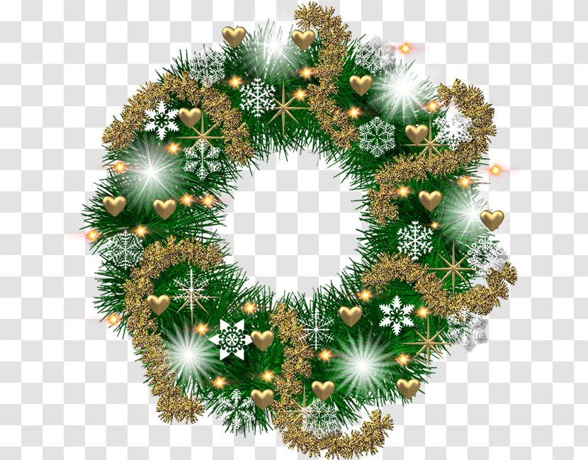 Christmas Ornament Spruce Wreath Transparent PNG