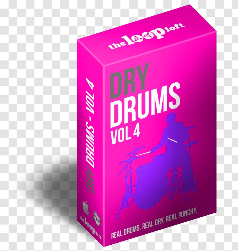 The Loop Loft, Inc. Percussion Drum Kits - Magenta - New Rogers Drums Transparent PNG