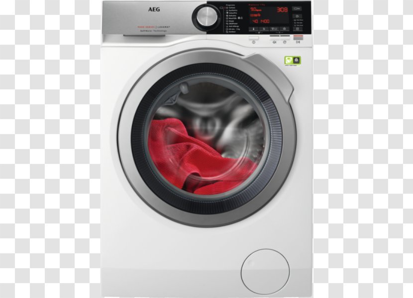 Washing Machines Clothes Dryer Home Appliance AEG Combo Washer - Machine Transparent PNG