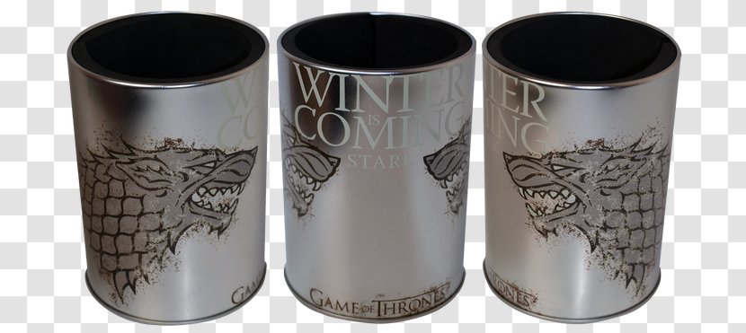 House Stark Winter Is Coming Dire Wolf Image Cup - Drinkware - Direwolf Transparent PNG