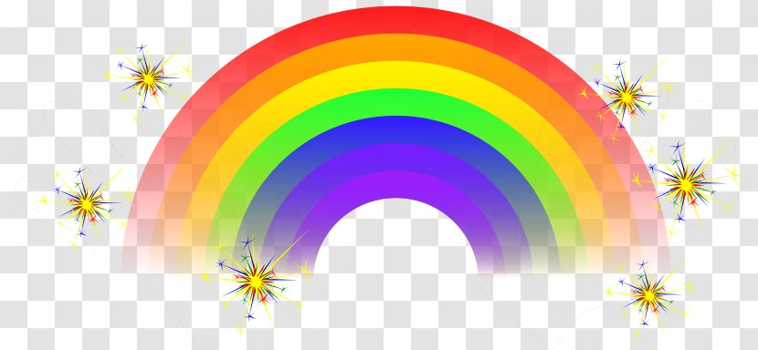 Rainbow Desktop Wallpaper Sky Clip Art - Flag Transparent PNG