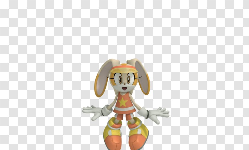 Sonic Riders Cream The Rabbit Free Heroes - Figurine Transparent PNG