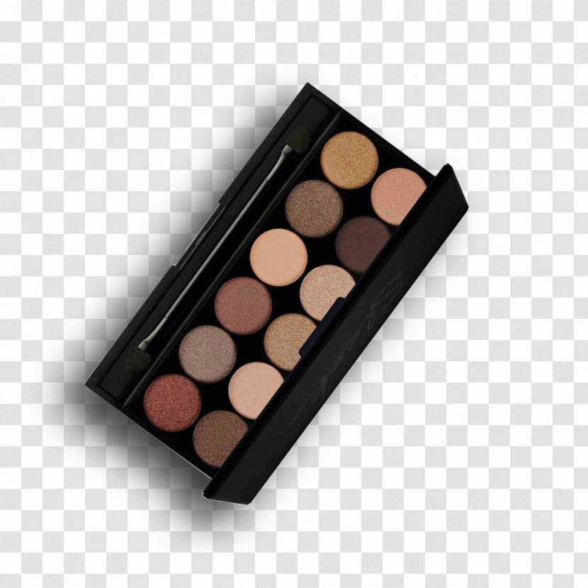 Eye Shadow Cosmetics Palette Eyelid - Cosmetic Transparent PNG