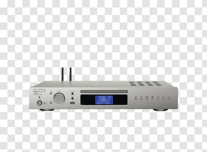 Audio High Fidelity Tuner AV Receiver Compact Disc - Radio Transparent PNG