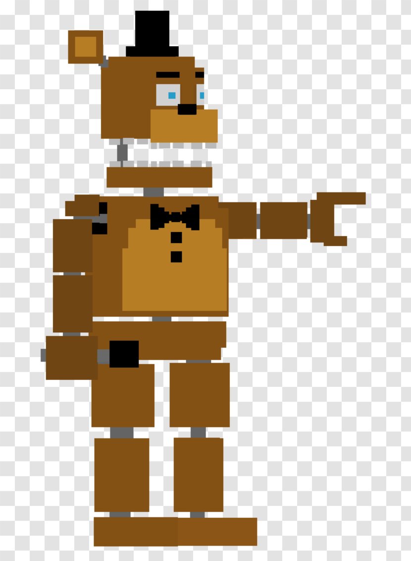 Five Nights At Freddy's 2 4 Freddy Fazbear's Pizzeria Simulator Minigame - Scratch - Sprite Transparent PNG