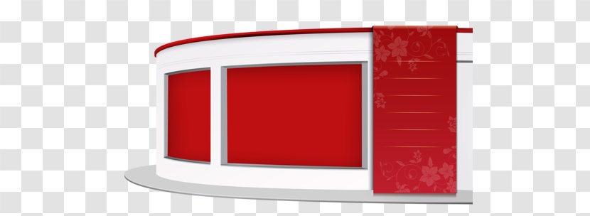 Brand Rectangle - Red - Angle Transparent PNG