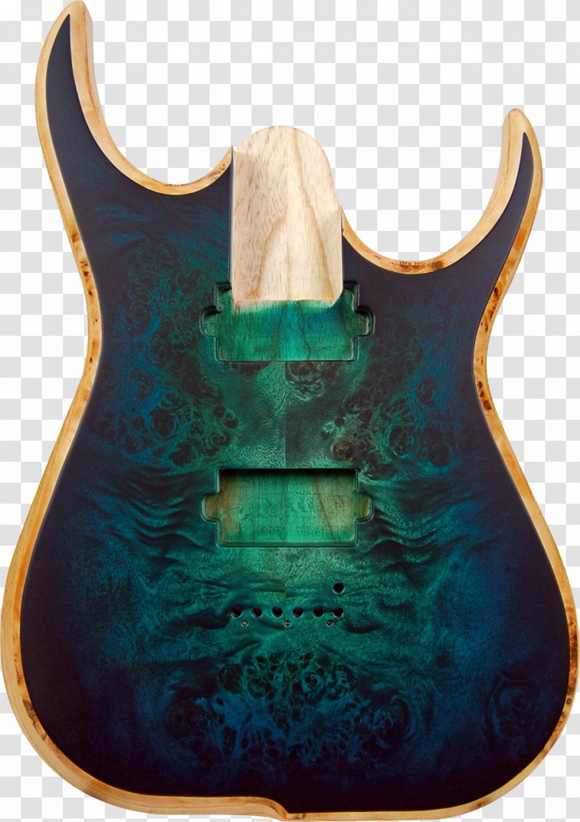 Electric Guitar Burl Bolt-on Neck Neck-through Transparent PNG