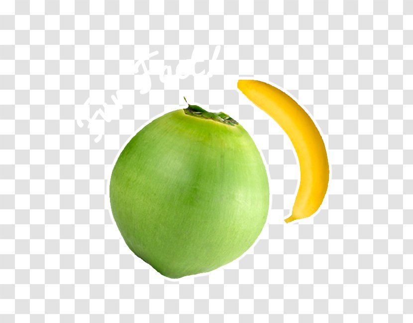 Coconut Apple Vegetable Transparent PNG