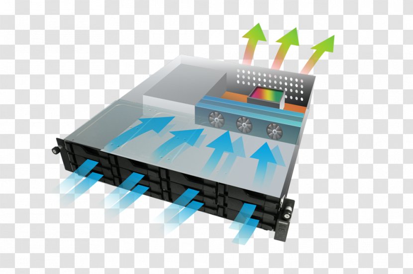 ASUSTOR AS-7012RDX Network Storage Systems AS-7009RDX Inc. Intel 4GB DDR3/ 4GbE/ 2eSATA/ USB3.0 - Computer - Network-attached Transparent PNG