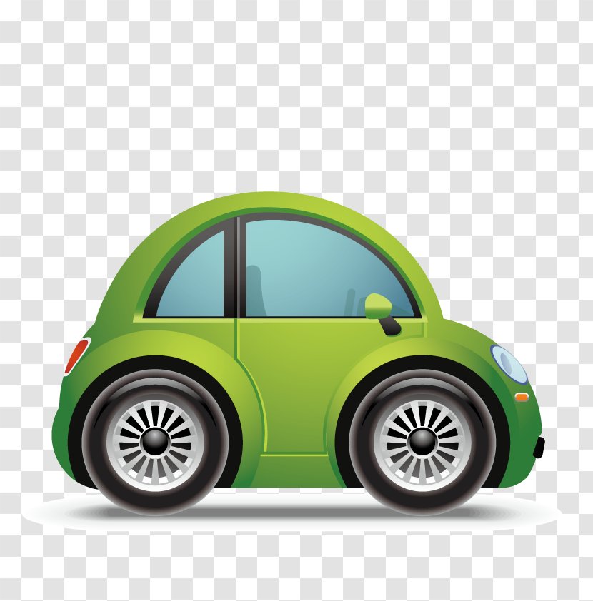 Car Tow Truck Smoking - Electric Vehicle - Vector Beetle Transparent PNG