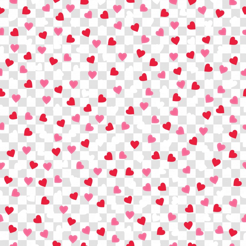 Red Pattern Pink Heart Line - Magenta Wrapping Paper Transparent PNG