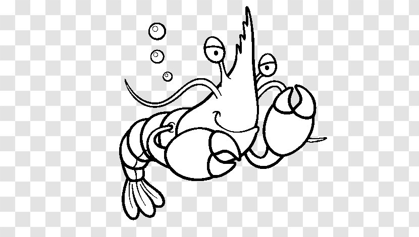 Coloring Book Page Tuesday Image Drawing European Lobster - Heart - Fisherman Pages Transparent PNG