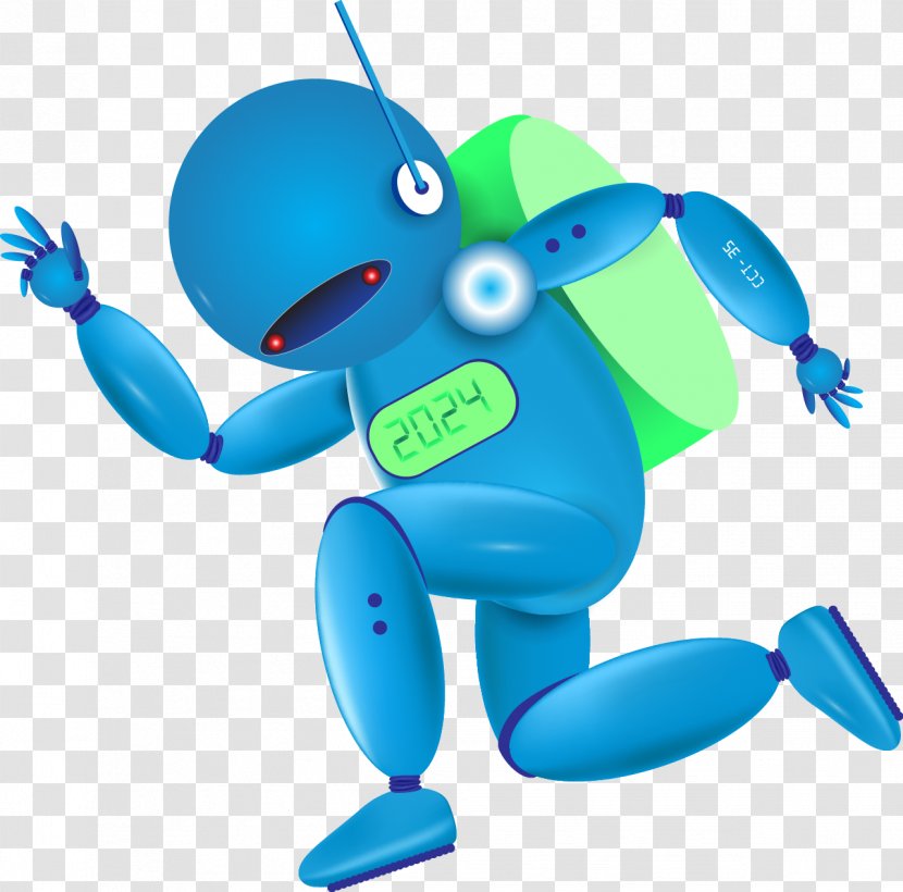 Robot Euclidean Vector Clip Art - Vertebrate Transparent PNG