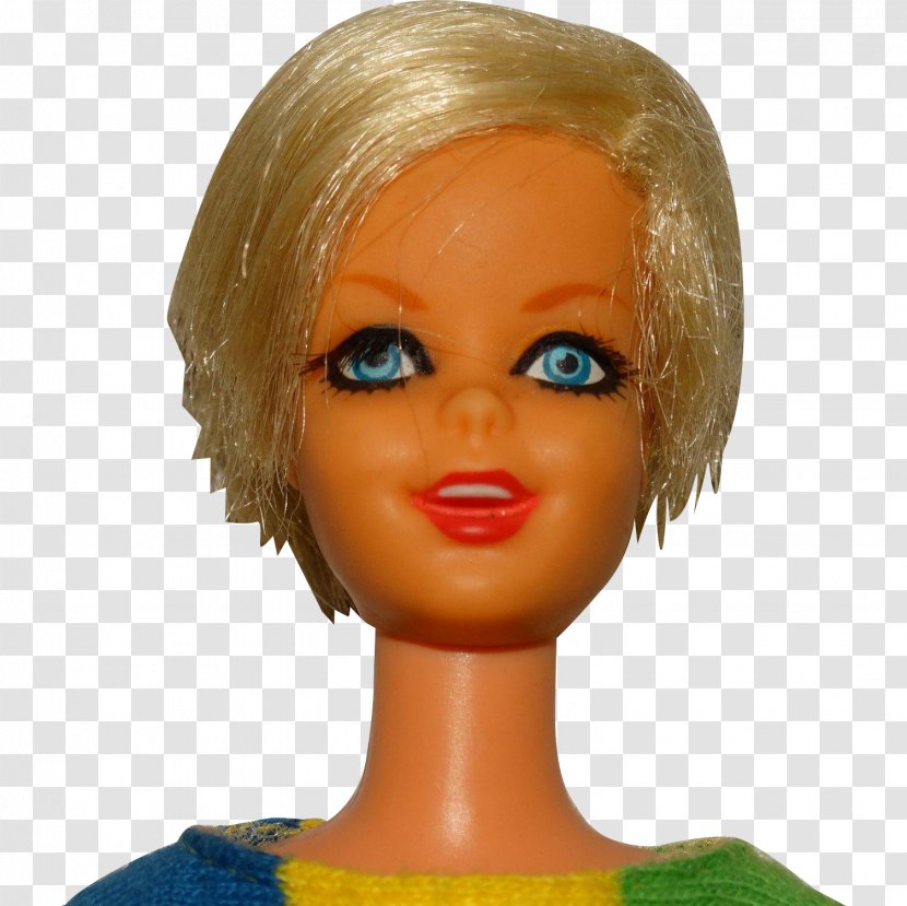 Barbie Doll Human Hair Color Mannequin Wig Transparent PNG