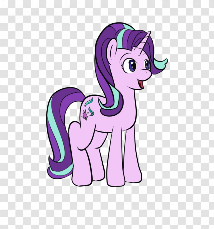 Pony Horse Equestria Daily Unicorn - Watercolor - Glimmer Transparent PNG