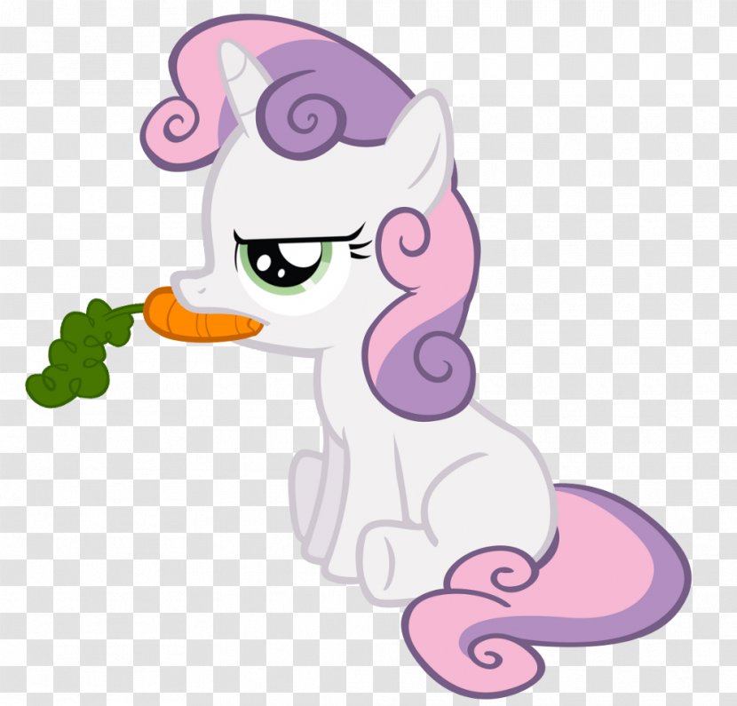 Sweetie Belle Pony Duck Rarity Apple Bloom - Flower Transparent PNG