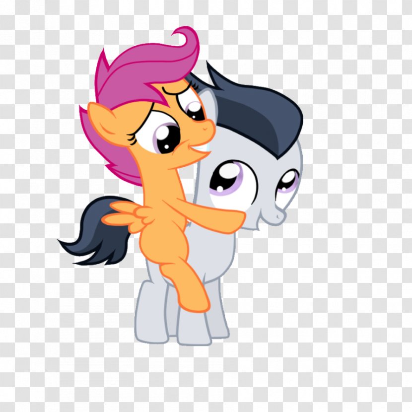 Rainbow Dash Scootaloo Pony Spike Rarity - Cartoon - The Best Mom Transparent PNG