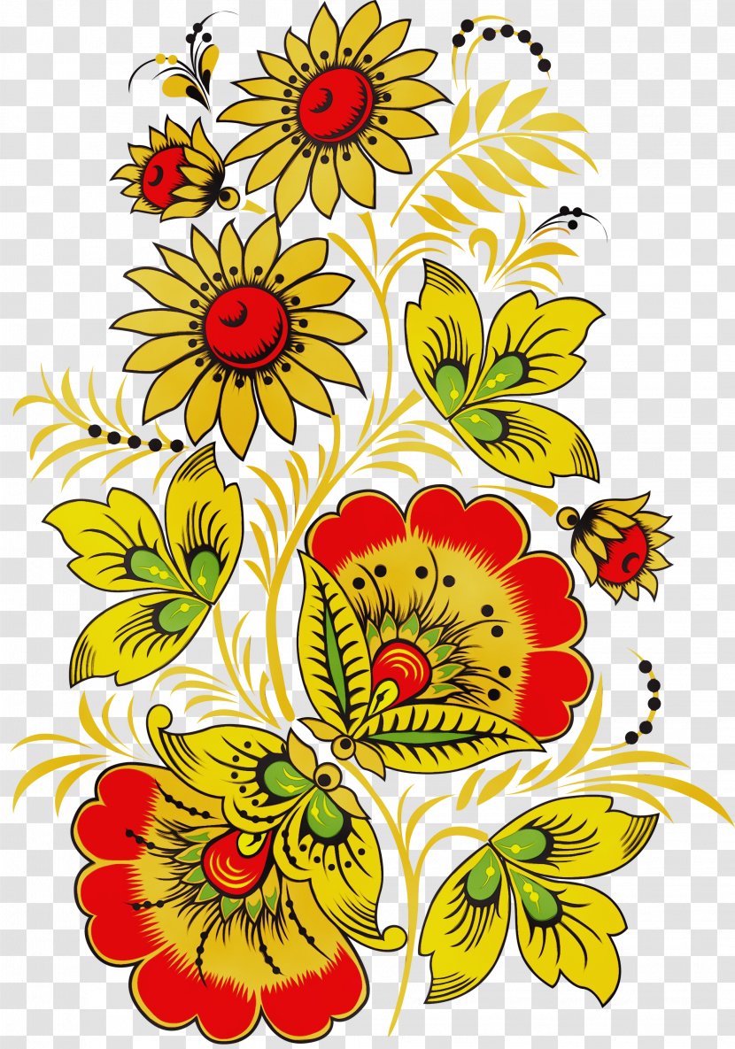 Floral Design - Wildflower Sunflower Transparent PNG