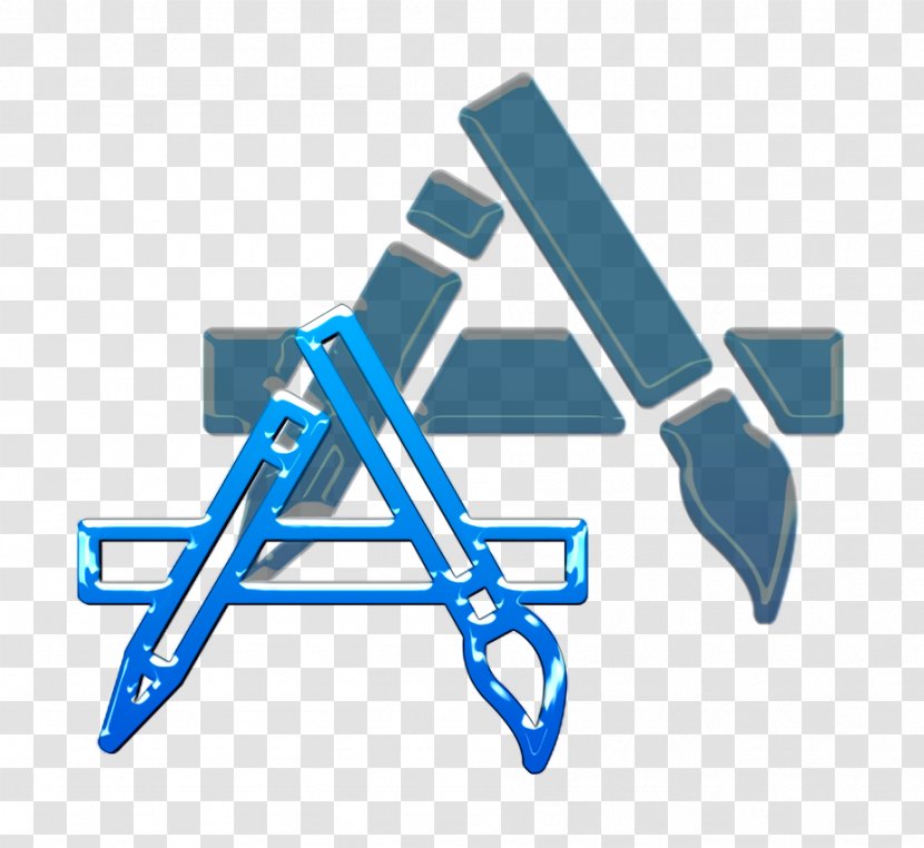 Computer Icon - Store - Electric Blue Transparent PNG