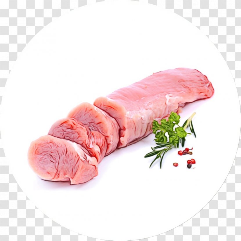 Food Pork Loin Veal Animal Fat Dish - Ingredient - Beef Meat Transparent PNG