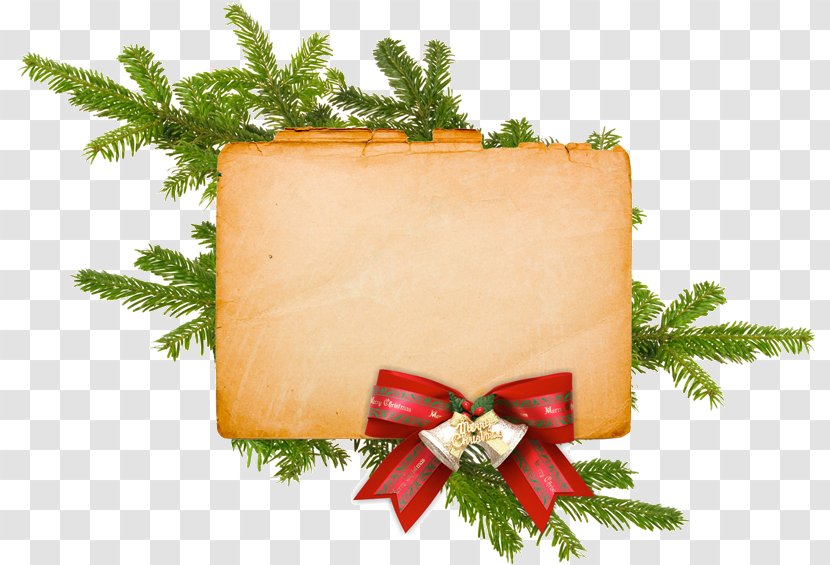 Parchment Christmas Ornament Gift Party - And A Courtesy. Transparent PNG