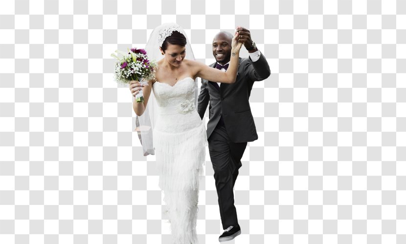 Wedding Dress Bride Marriage - Frame - Married Men And Women Transparent PNG