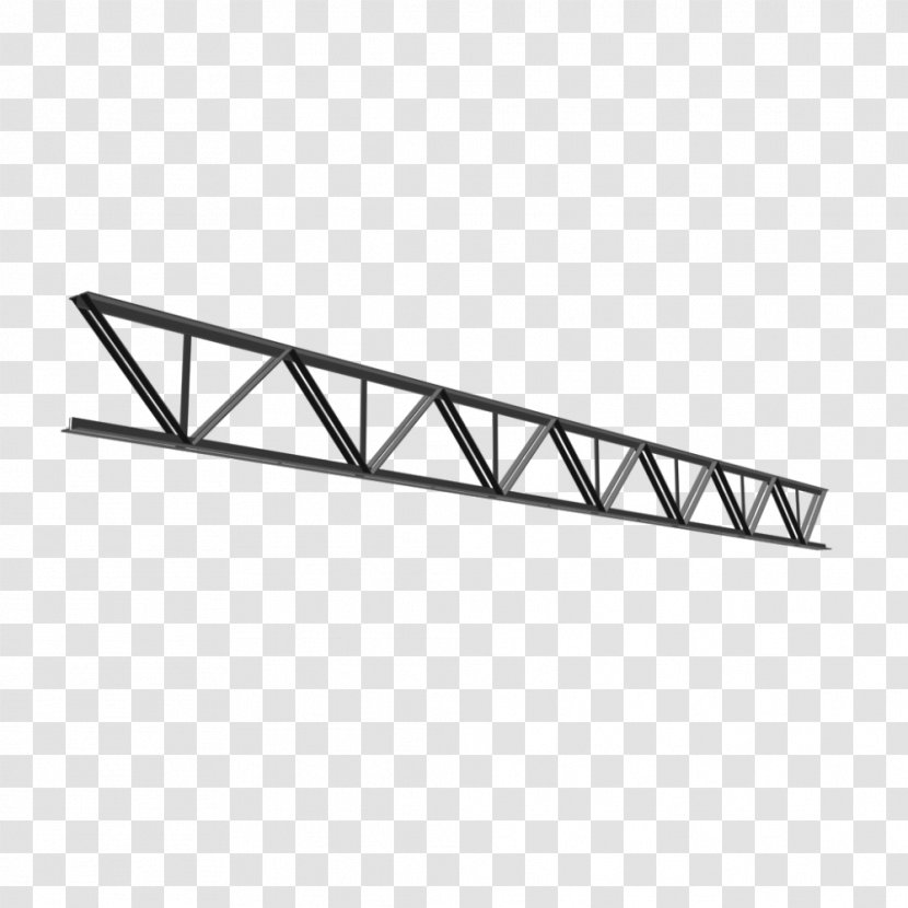 Structural Steel Structure Profielstaal Building - Black And White Transparent PNG