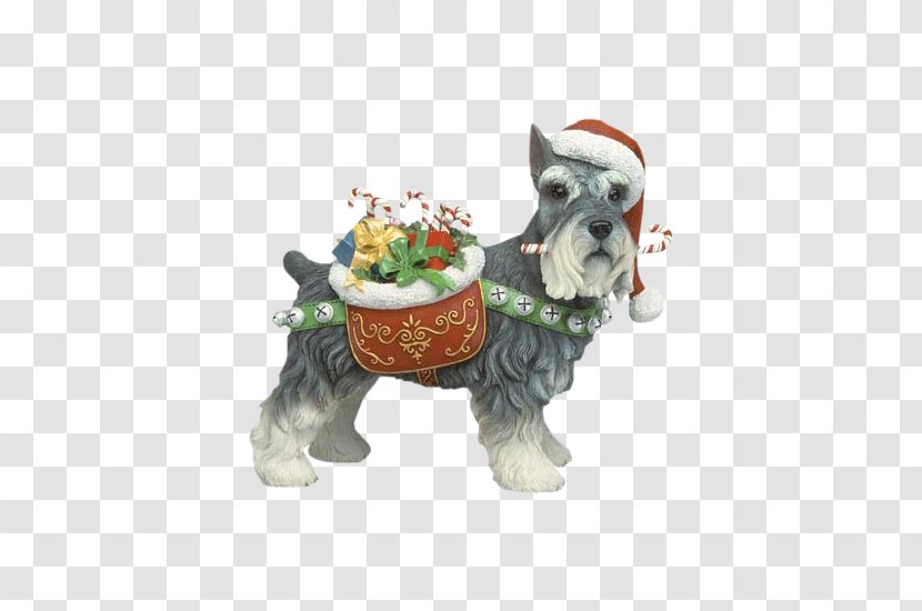Miniature Schnauzer Dog Breed Christmas Animal - Snout - Carnivoran Transparent PNG