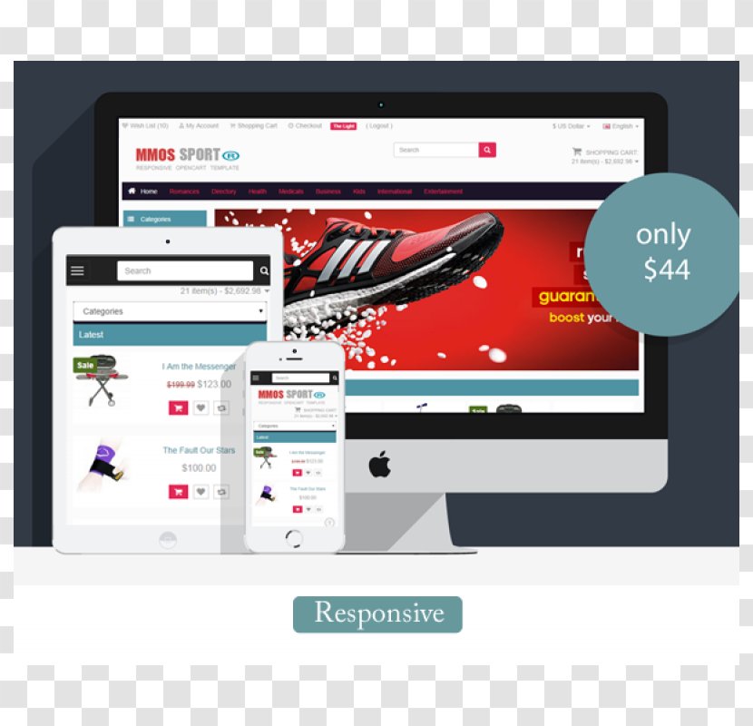 Web Page Display Advertising Electronics Multimedia - Brand - Sport Template Transparent PNG