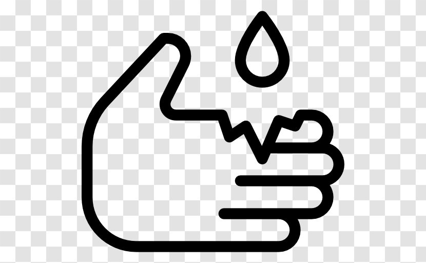 Gesture Finger Sign - Emoticon - Black And White Transparent PNG