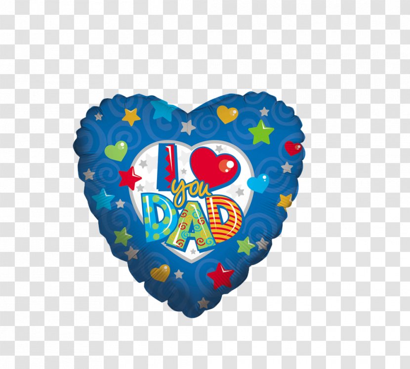 Numbers Balloons Fathers Day Mylar Balloon - Love - Father's Transparent PNG