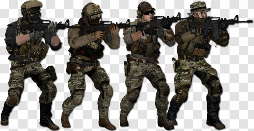 Counter-Strike: Source Battlefield 4 Global Offensive 3 - Military Uniform - Counter-terrorism Transparent PNG