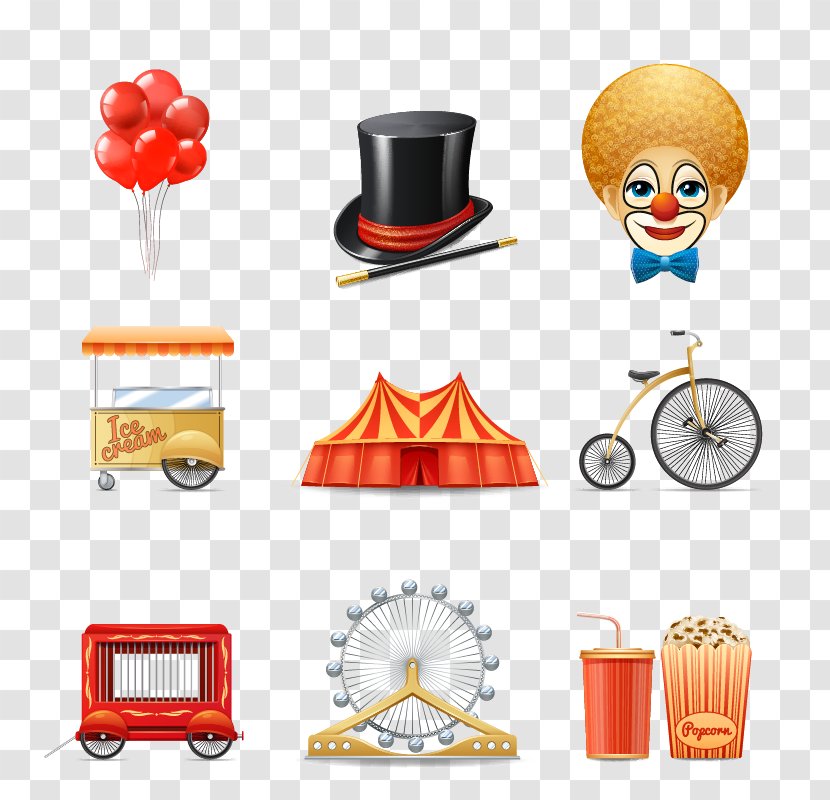 Circus Royalty-free Clown Icon - Royaltyfree Transparent PNG