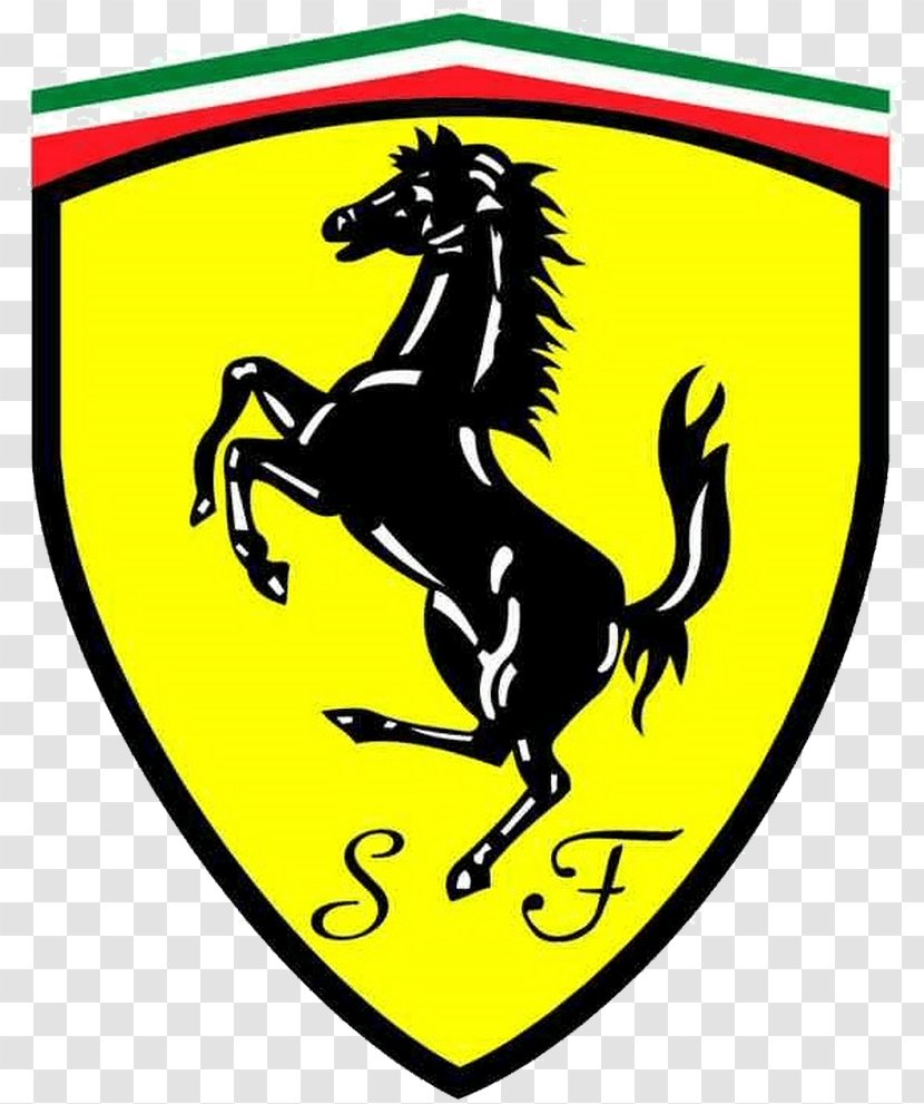 Scuderia Ferrari Sports Car - Signage Transparent PNG